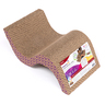 SmartyKat Scratch Rascador de Cartón con Diseño Ondulado con Catnip para Gato, Unitalla SmartyKat Scratch Rascador de Cartón con Diseño Ondulado con Catnip para Gato, Unitalla