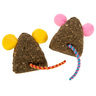 SmartyKat Mousy Mayhem Set de Dos Juguetes Forma de Ratón de Catnip Comprimido para Gato, Unitalla SmartyKat Mousy Mayhem Set de Dos Juguetes Forma de Ratón de Catnip Comprimido para Gato, Unitalla