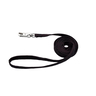 Li'l Pals Correa Negra de Microfibra para Perro Raza Miniatura, 1.8 m Li'l Pals Correa Negra de Microfibra para Perro Raza Miniatura, 1.8 m