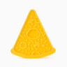 HugSmart Licking Mat Amarillo Diseño de Rebanada de Pizza para Perro, Unitalla HugSmart Licking Mat Amarillo Diseño de Rebanada de Pizza para Perro, Unitalla
