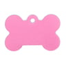 Hillman Group Placa de Identificación en Forma de Hueso Color Rosa para Perro, Grande Hillman Group Placa de Identificación en Forma de Hueso Color Rosa para Perro, Grande