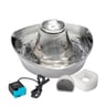 Petsafe Seaside Fuente de Acero Inoxidable Ultrasilenciosa para Mascotas, 1.8 L Petsafe Seaside Fuente de Acero Inoxidable Ultrasilenciosa para Mascotas, 1.8 L