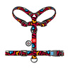Waudog Nylon Arnés Ajuste Romano Diseño Grafiti para Perro, Mediano Waudog Nylon Arnés Ajuste Romano Diseño Grafiti para Perro, Mediano