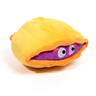 HugSmart Fuzzy Friendz Peluche Diseño de Almeja con Perla para Perro, Unitalla HugSmart Fuzzy Friendz Peluche Diseño de Almeja con Perla para Perro, Unitalla