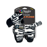 Spunky Pup Tough Plush Cebra Resistente Triple Capa para Perro, Unitalla Spunky Pup Tough Plush Cebra Resistente Triple Capa para Perro, Unitalla