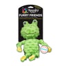 Spunky Pup Furry Friends Peluche Rana con Pelota al Interior para Perro, Unitalla Spunky Pup Furry Friends Peluche Rana con Pelota al Interior para Perro, Unitalla