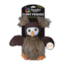Spunky Pup Furry Friends Peluche Búho con Pelota al Interior para Perro, Unitalla Spunky Pup Furry Friends Peluche Búho con Pelota al Interior para Perro, Unitalla
