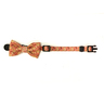 Catto Collar con Broche de Seguridad y Moño Patrón Espigas Naranjas para Gato, Chico/Mediano Catto Collar con Broche de Seguridad y Moño Patrón Espigas Naranjas para Gato, Chico/Mediano