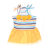 Youly Spring Summer Vestido de Tirantes con Flores Patrón Rayas para Perro, Grande Youly Spring Summer Vestido de Tirantes con Flores Patrón Rayas para Perro, Grande