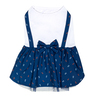 Youly Spring Summer Vestido Azul con Moño Patrón Anclas para Perro, XX-Chico Youly Spring Summer Vestido Azul con Moño Patrón Anclas para Perro, XX-Chico