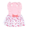 Youly Spring Summer Vestido Rosa Con Olanes para Perro, Grande Youly Spring Summer Vestido Rosa Con Olanes para Perro, Grande