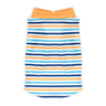 Youly Spring Summer Camisa Patrón Rayas Azul y Amarillo para Perro, Mediano Youly Spring Summer Camisa Patrón Rayas Azul y Amarillo para Perro, Mediano