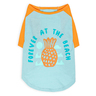 Youly Spring Summer Playera Verde Estampado Forever At The Beach para Perro, X-Chico Youly Spring Summer Playera Verde Estampado Forever At The Beach para Perro, X-Chico