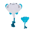 Nisoger Under The Water Mantarraya Azul de Peluche con Cuerda para Perro, Mediano Nisoger Under The Water Mantarraya Azul de Peluche con Cuerda para Perro, Mediano