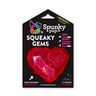 Spunky Pup Squeaky Gems Juguete de Goma Diseño Corazón para Perro, Unitalla Spunky Pup Squeaky Gems Juguete de Goma Diseño Corazón para Perro, Unitalla