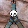 Jiby Charm para Personalizar Arnés Collar o Correa Diseño Calaverita Rockera, 1 Pieza Jiby Charm para Personalizar Arnés Collar o Correa Diseño Calaverita Rockera, 1 Pieza