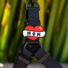 Jiby Charm para Personalizar Arnés Collar o Correa Diseño Tatuaje Corazón Mom, 1 Pieza Jiby Charm para Personalizar Arnés Collar o Correa Diseño Tatuaje Corazón Mom, 1 Pieza