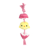 Latipaw Farm Collection Juguete de Cuerda Rosa con Peluche de Pollito para Perro, Chico Latipaw Farm Collection Juguete de Cuerda Rosa con Peluche de Pollito para Perro, Chico