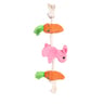 Latipaw Farm Collection Juguete de Cuerda con Peluche de Conejo y Zanahorias para Perro, Chico Latipaw Farm Collection Juguete de Cuerda con Peluche de Conejo y Zanahorias para Perro, Chico
