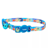 Safe Cat Collar con Broche de Seguridad Azul Diseño Peces de Colores para Gato, 1 Pieza Safe Cat Collar con Broche de Seguridad Azul Diseño Peces de Colores para Gato, 1 Pieza