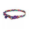 Safe Cat Collar con Broche de Seguridad Morado Diseño Caritas Felices para Gato, 1 Pieza Safe Cat Collar con Broche de Seguridad Morado Diseño Caritas Felices para Gato, 1 Pieza