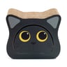 EveryYay Rascador 2 en 1 en Forma de Gatito Color Negro para Gato, Mediano EveryYay Rascador 2 en 1 en Forma de Gatito Color Negro para Gato, Mediano