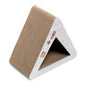EveryYay Rascador Diseño Pirámide Color Blanco para Gato, Grande EveryYay Rascador Diseño Pirámide Color Blanco para Gato, Grande