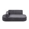 Pet Luxe Cama Diseño Sillón Tipo Diván Color Gris Oxford para Perro, Chico Pet Luxe Cama Diseño Sillón Tipo Diván Color Gris Oxford para Perro, Chico