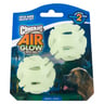 Chuckit! Air Glow Fetch Ball Set de Dos Pelotas Huecas Luminiscentes para Perro, Mediano Chuckit! Air Glow Fetch Ball Set de Dos Pelotas Huecas Luminiscentes para Perro, Mediano