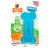 Nylabone Flexi Chew Juguete Masticable Diseño Hueso Rellenable Sabor Pollo para Perro, Mediano Nylabone Flexi Chew Juguete Masticable Diseño Hueso Rellenable Sabor Pollo para Perro, Mediano