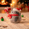 Latipaw Holiday Gato de Peluche con Cuerda para Perro, Chico Latipaw Holiday Gato de Peluche con Cuerda para Perro, Chico