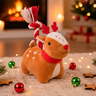 Latipaw Holiday Reno de Peluche con Cuerda para Perro, Chico Latipaw Holiday Reno de Peluche con Cuerda para Perro, Chico