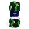 Merry Makings Holiday Cobija Verde de Felpa Patrón Guirnalda para Perro, Unitalla Merry Makings Holiday Cobija Verde de Felpa Patrón Guirnalda para Perro, Unitalla
