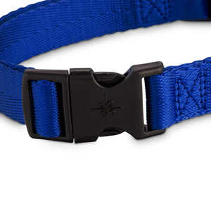 Good2Go Collar de Nylon Color Azul con Broche para Perro, Grande / X-Grande