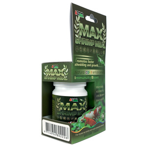 Azoo Maxi Shrimp Meal Alimento Natural para Crecimiento y Ecdisis de Gambas, 10 g