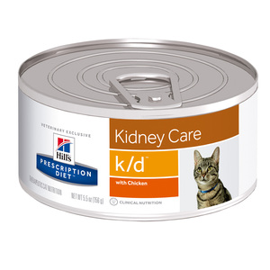 Hill's Prescription Diet k/d Alimento Húmedo Salud Renal para Gato Adulto Receta Picadillo, 155 g