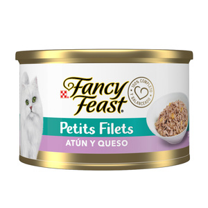 Fancy Feast Petits Filets Atún y Queso, 85 g