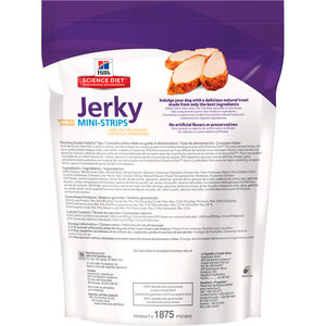 Hill's Science Diet Jerky Premio Suave en Tiras para Perro Receta Pollo, 200 g