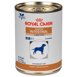 Royal Canin Prescripción Alimento Húmedo Gastrointestinal Bajo en Grasa para Perro Adulto, 385 g