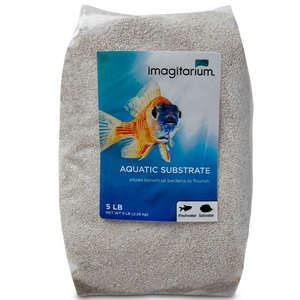 Imagitarium White Sand Arena Blanca para Acuario, 2.26 kg