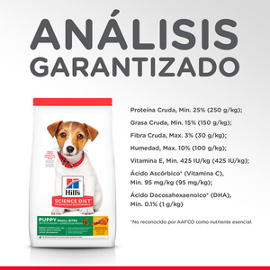 Hill's Science Diet Puppy Small Bites Alimento Seco para Cachorro Raza Mediana Receta Pollo, 5.67 kg