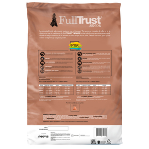 FullTrust Alimento para Perro Senior Todas las Razas Receta Pollo y Res, 2 kg