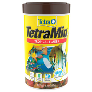 Tetra Min Alimento en Hojuelas para Peces Tropicales, 62 g