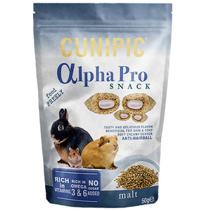 Cunipic Alpha Pro Snack de Malta, 50 g