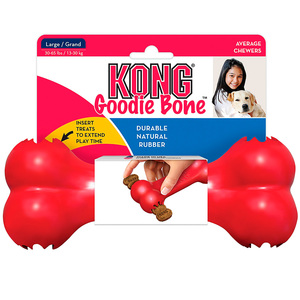 Kong Hueso de Caucho Rojo para Perro