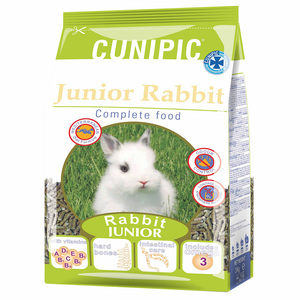 Cunipic Premium Alimento Seco para Conejos en Etapa Junior, 800 g