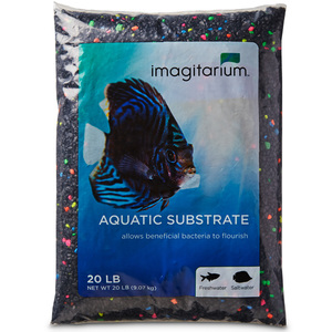 Imagitarium Black Lagoon gava Nega para Acuario, 9.07 kg