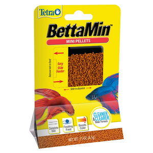 Tetra Betta Alimento en Mini Pellets para Betta, 4.5 g