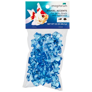 Imagitarium Blue Jewel Gemas Azules para Acuario, 99 g