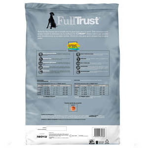 FullTrust Alimento para Perro Adulto Raza Mediana/Grande Receta Pollo y Res, 15 kg